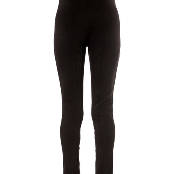 Emerson Fry Black Layering Pants with Front Zippers Chic Style SIZE XS NWT - Picture 2 of 2